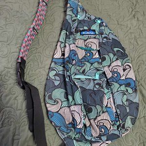 Kavu Rope Bag - RARE Ocean Waves